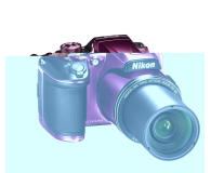 Nikon Coolpix B500 fioletowy - 310047 - zdjęcie 4